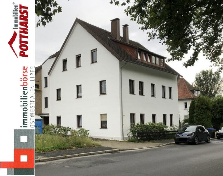 Gemütliche Erdgeschosswohnung mit Terrasse in Toplage von Bad Salzuflen!