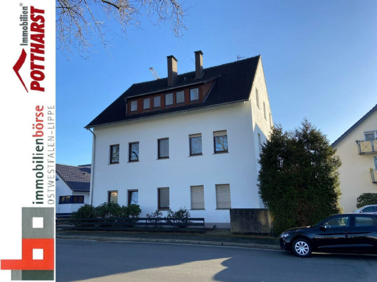 Gemütliche 2-Zimmerwohnung mit Balkon in zentraler Lage von Bad Salzuflen!