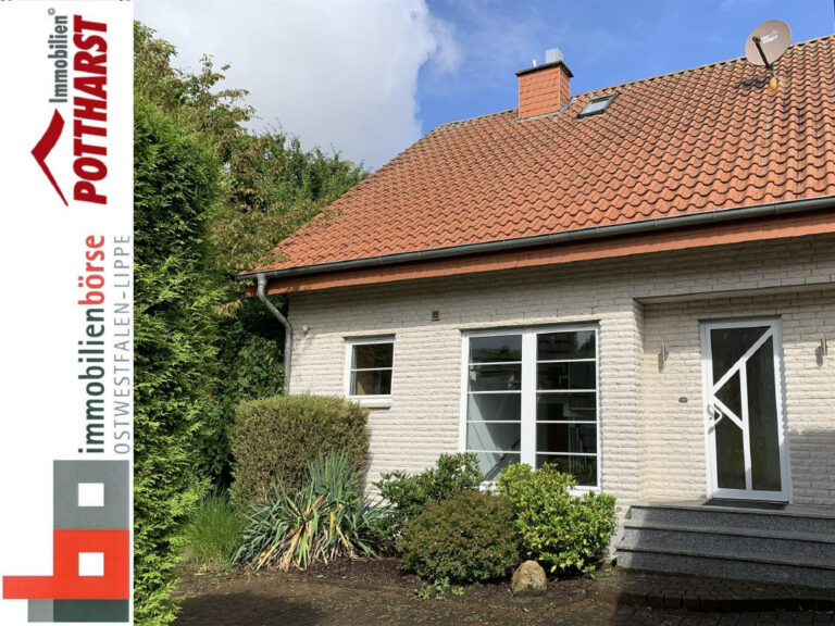 Ruhig gelegenes Einfamilienhaus in grüner Wohnlage von Herford – Eickum!
