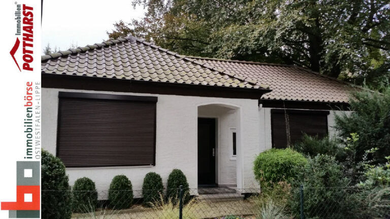 Möblierter Bungalow in Bad Salzuflen-Schötmar