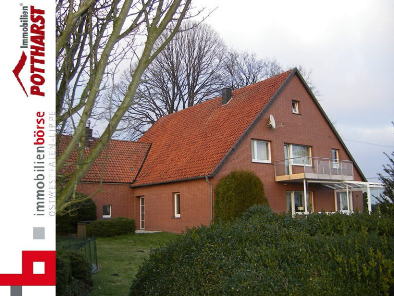 Gepflegtes Ein- bis Zweifamilienhaus in ländlicher Lage von Bad Salzuflen.